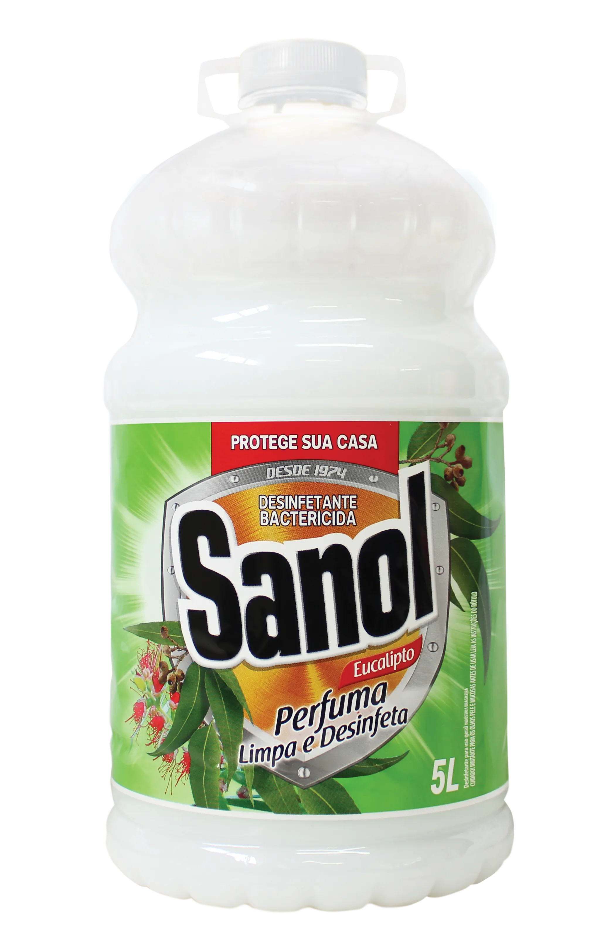 Desinfetante Sanol Leitoso Eucalipto 5L - Sanol