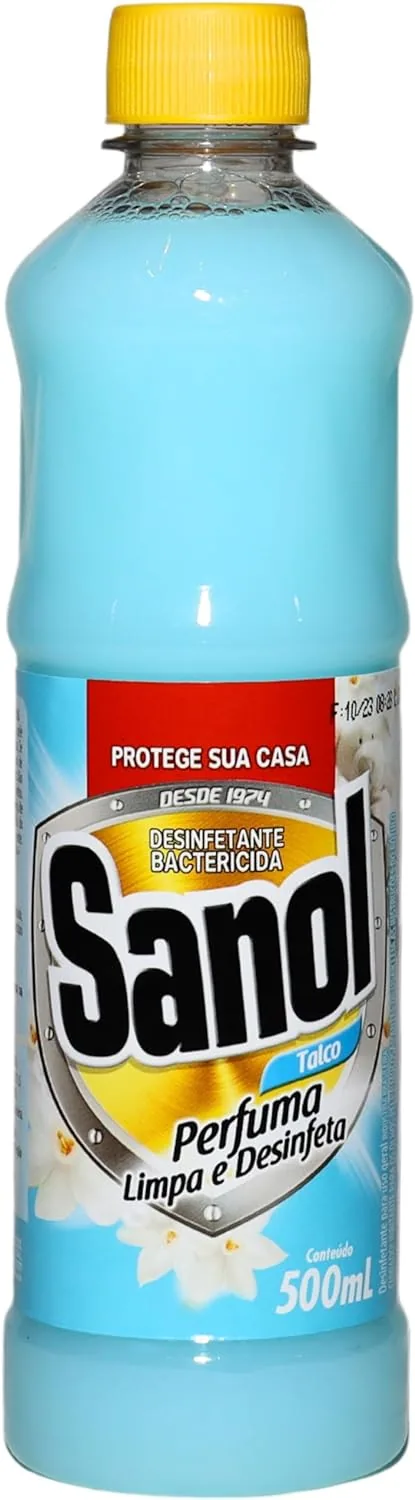 Desinfetante Sanol Leitoso Talco 500mL - Sanol
