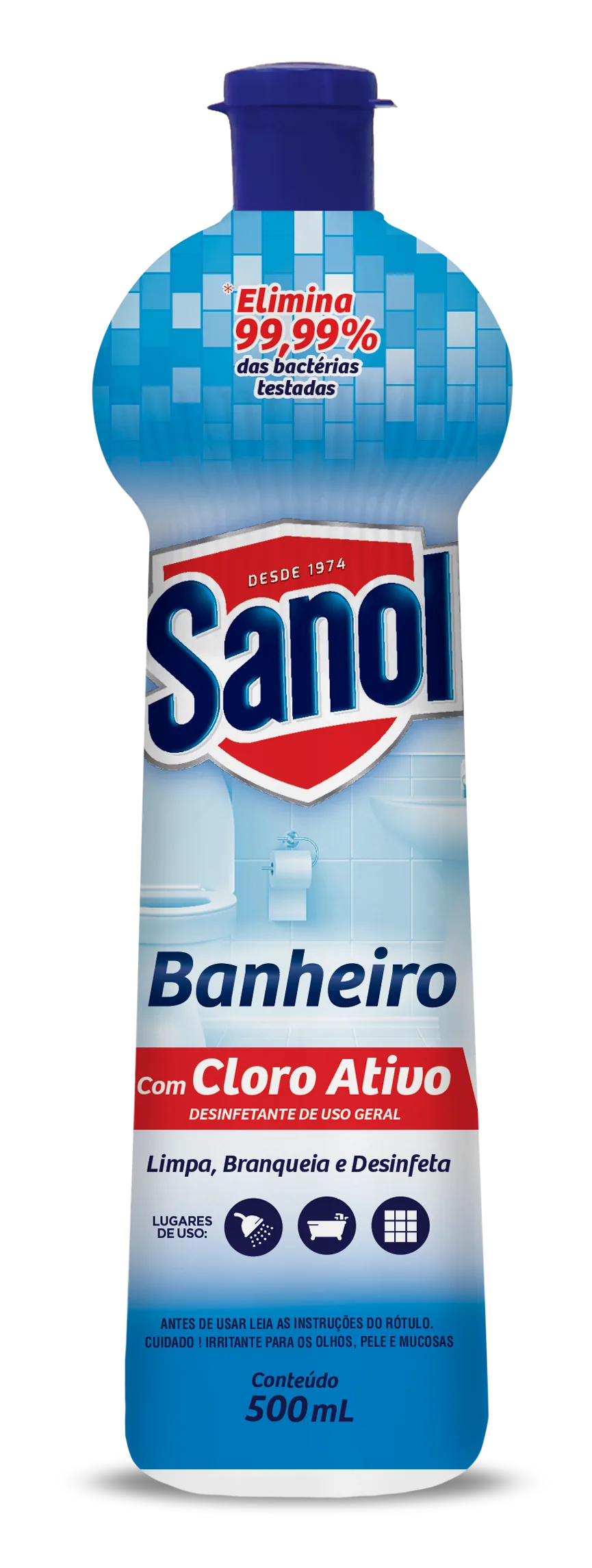 Limpa Banheiro Sanol 500mL - Sanol