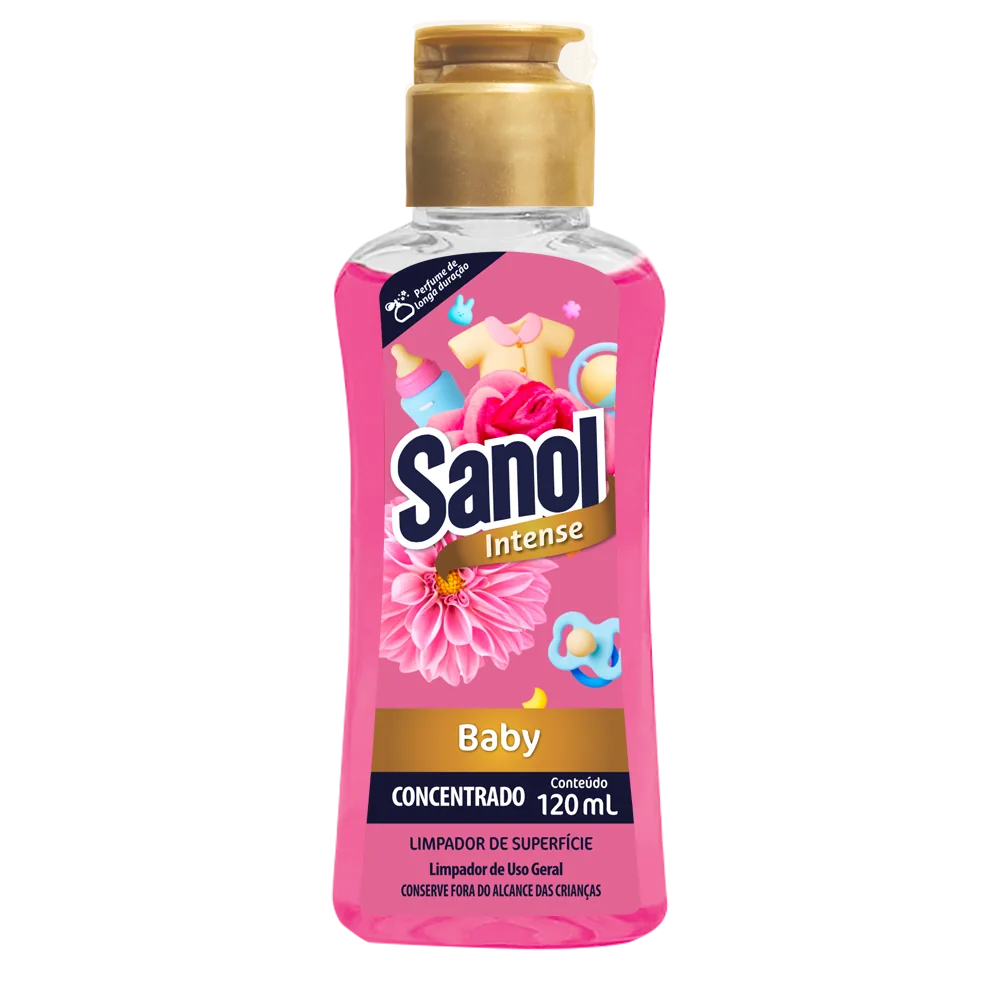 Limpador de Superfícies Sanol Baby 120ml - Sanol