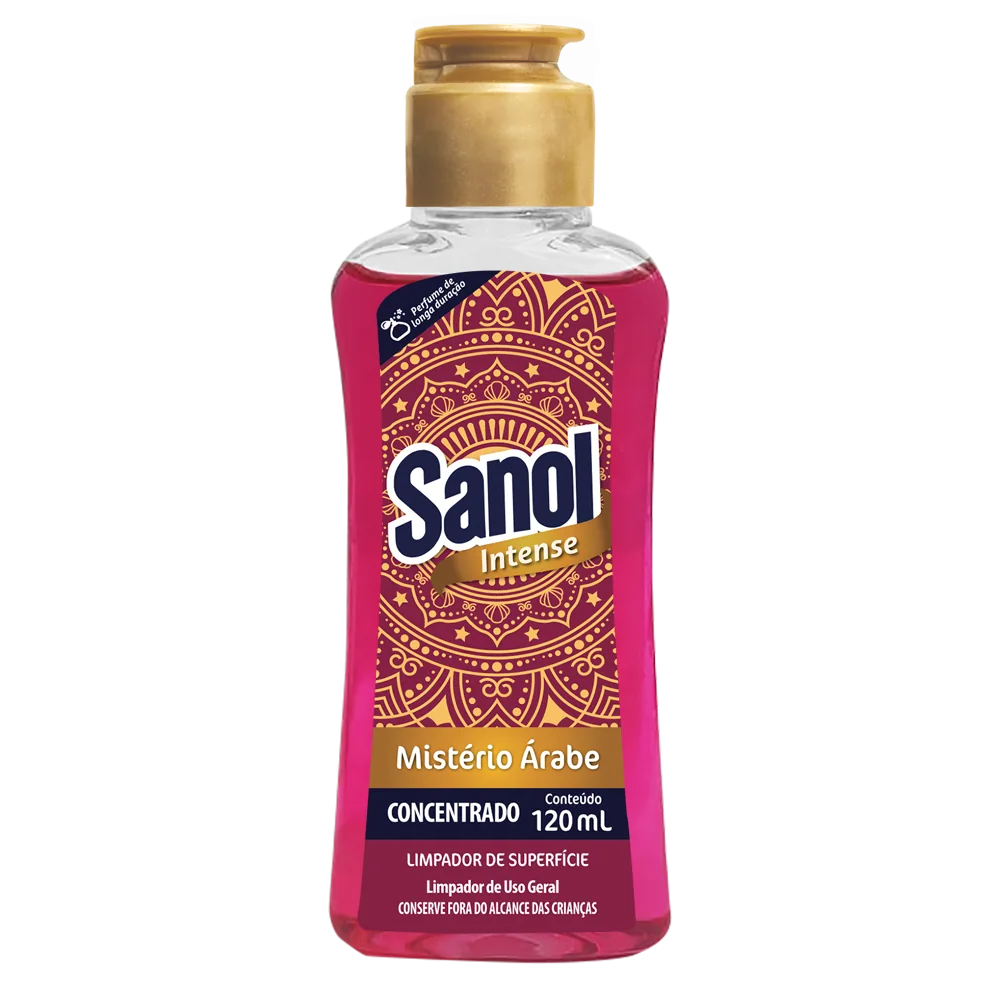Limpador de Superfícies Sanol Mistério Árabe 120mL - Sanol