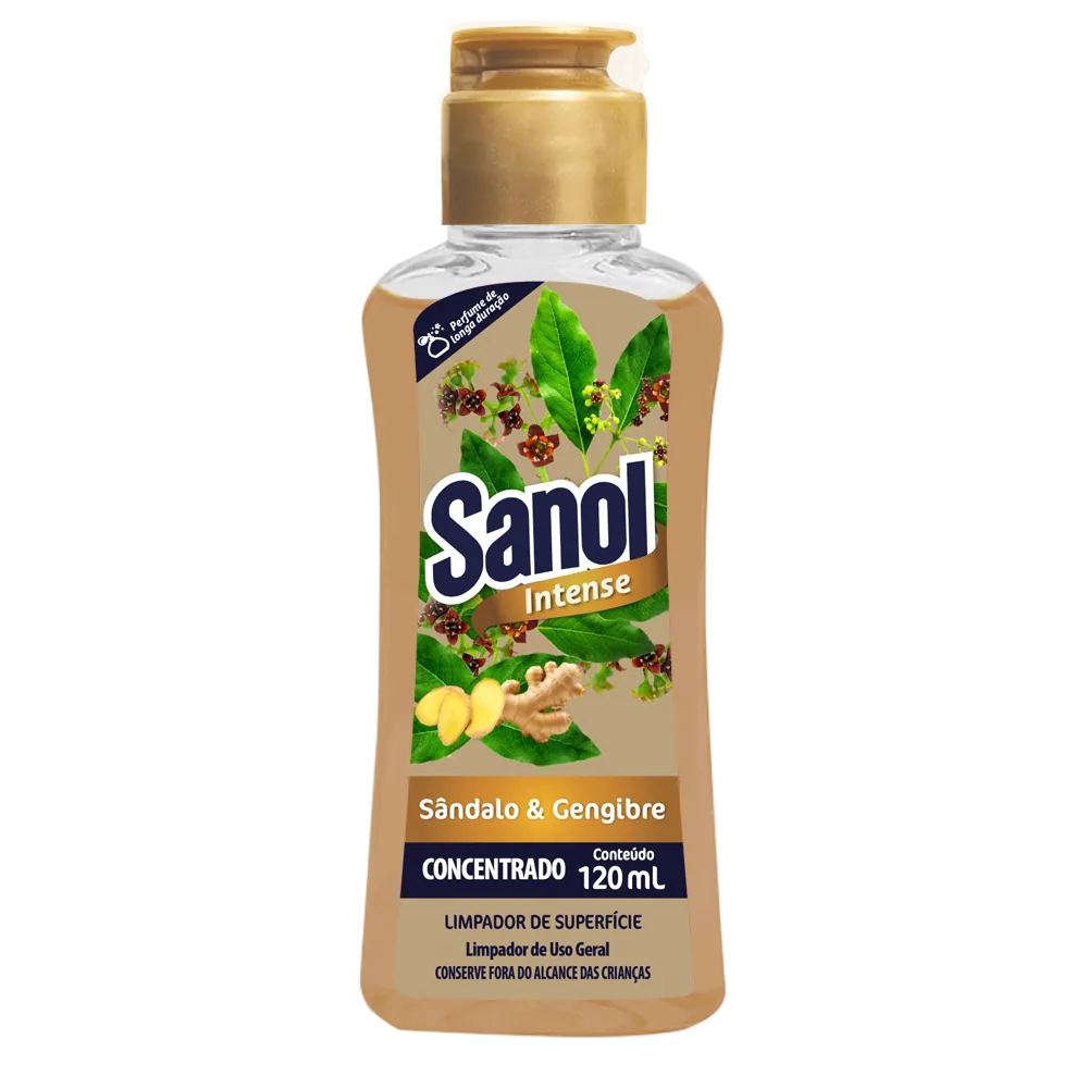 Limpador de Superfícies Sanol Sândalo & Gengibre - Sanol