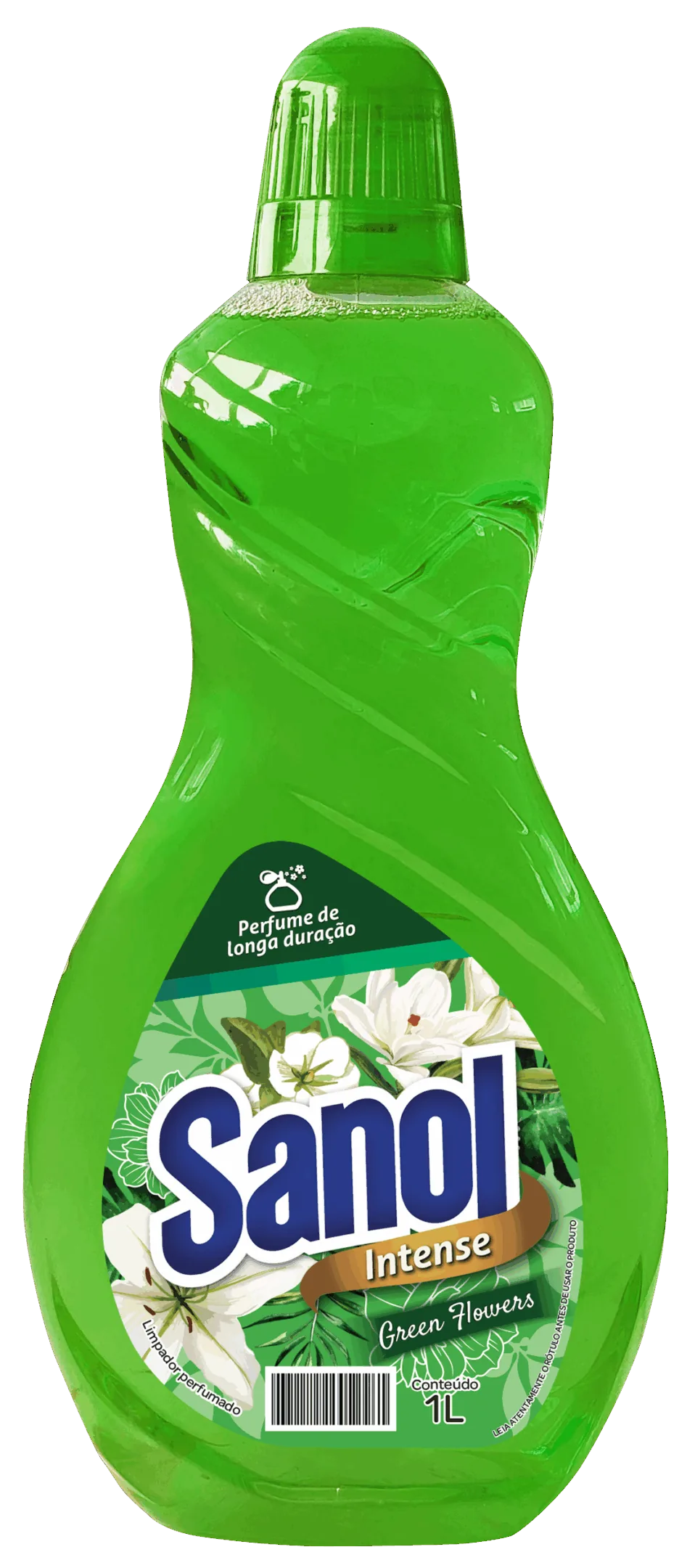Limpador Perfumado Intense Sanol Green Flowers 1L - Sanol