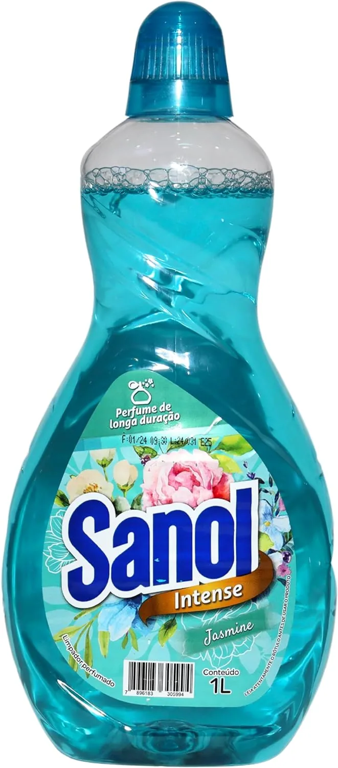 Limpador Perfumado Intense Sanol Jasmine 1L - Sanol