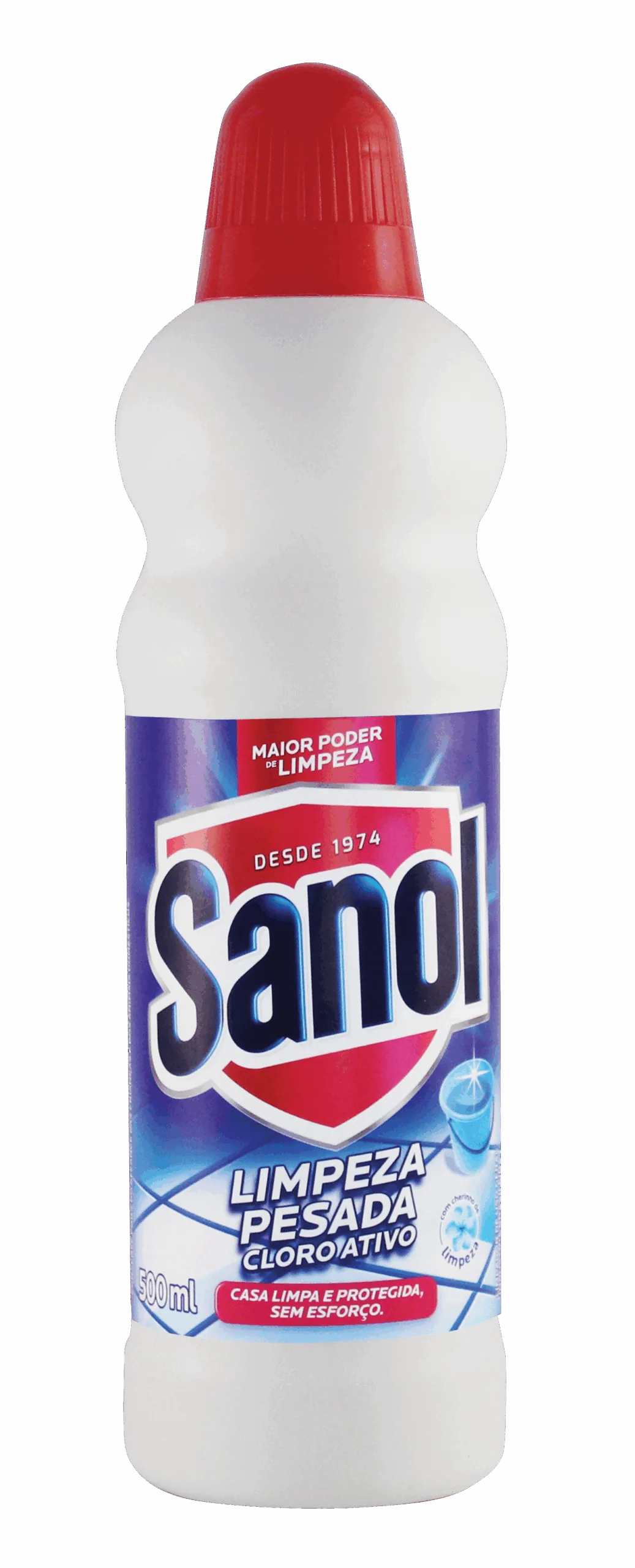 Limpeza Pesada Sanol Cloro Ativo 500ml - Sanol