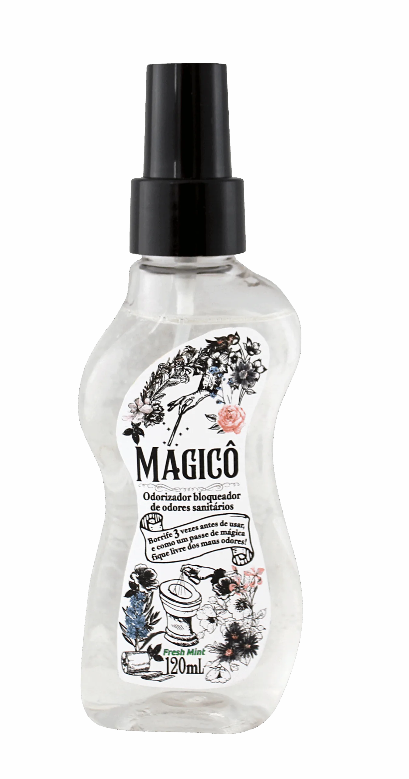 Odorizador Bloqueador Sanitário Magicô Sanol 120ml - Sanol